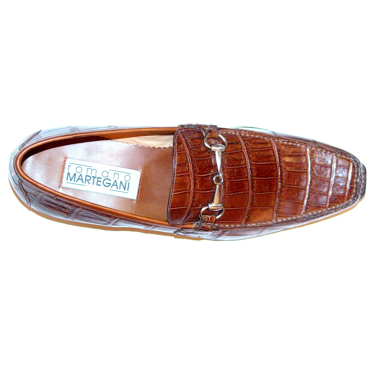 Romano Martegani 4875 Alligator Bit Loafer
