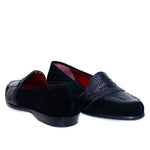 Romano Martegani Monza Alligator Suede Low Vamp Loafer
