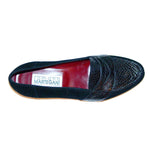Romano Martegani Monza Alligator Suede Low Vamp Loafer