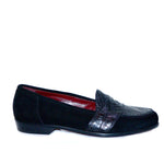 Romano Martegani Monza Alligator Suede Low Vamp Loafer