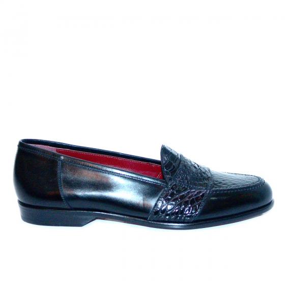 Romano Martegani Monza Alligator Low Vamp Loafer