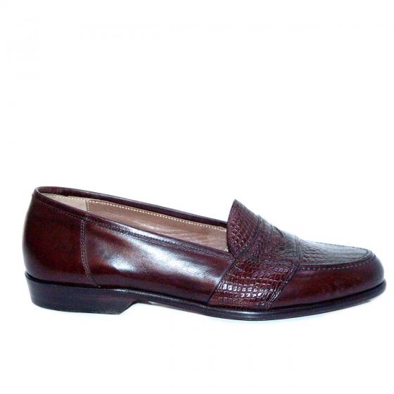 Romano Martegani Monza Alligator Low Vamp Loafer