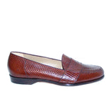 Romano Martegani Monza-Liz Lizard Low Vamp Loafer