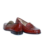 Romano Martegani Sardinia Crocodile Low Vamp Loafer