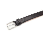 Ace Marks 3.5mm Leather Belt Dark Grey Antique