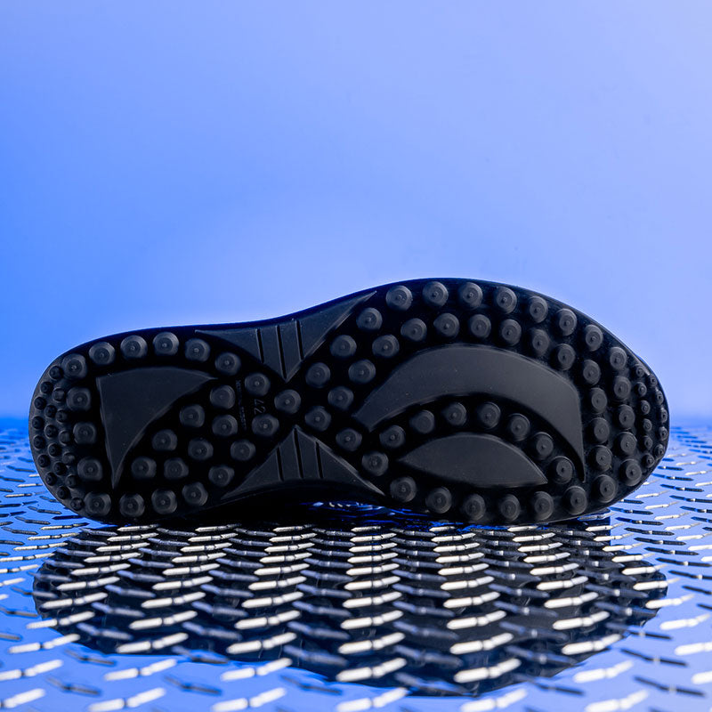 靴 Mauri 8741 2 Ostrich Leg / Hornback Crown / Fabric Sneakers Blue