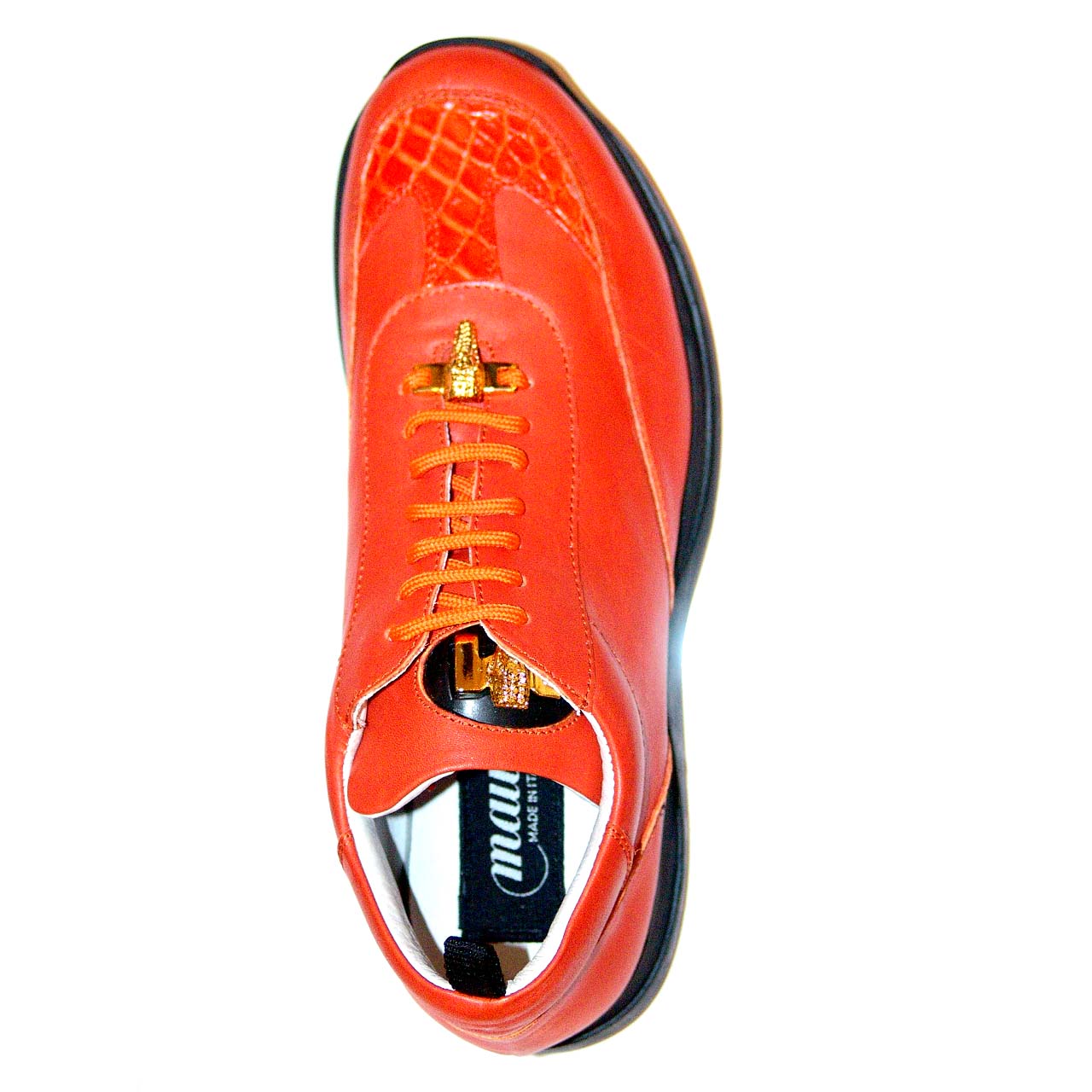 Mauri 8900 Alligator Toe & Calf Sneaker