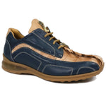 Mauri Flex M 799 Nappa/Hornback Tail Sneakers Wonder Blue/Champagne