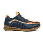 Mauri Flex M 799 Nappa/Hornback Tail Sneakers Wonder Blue/Champagne