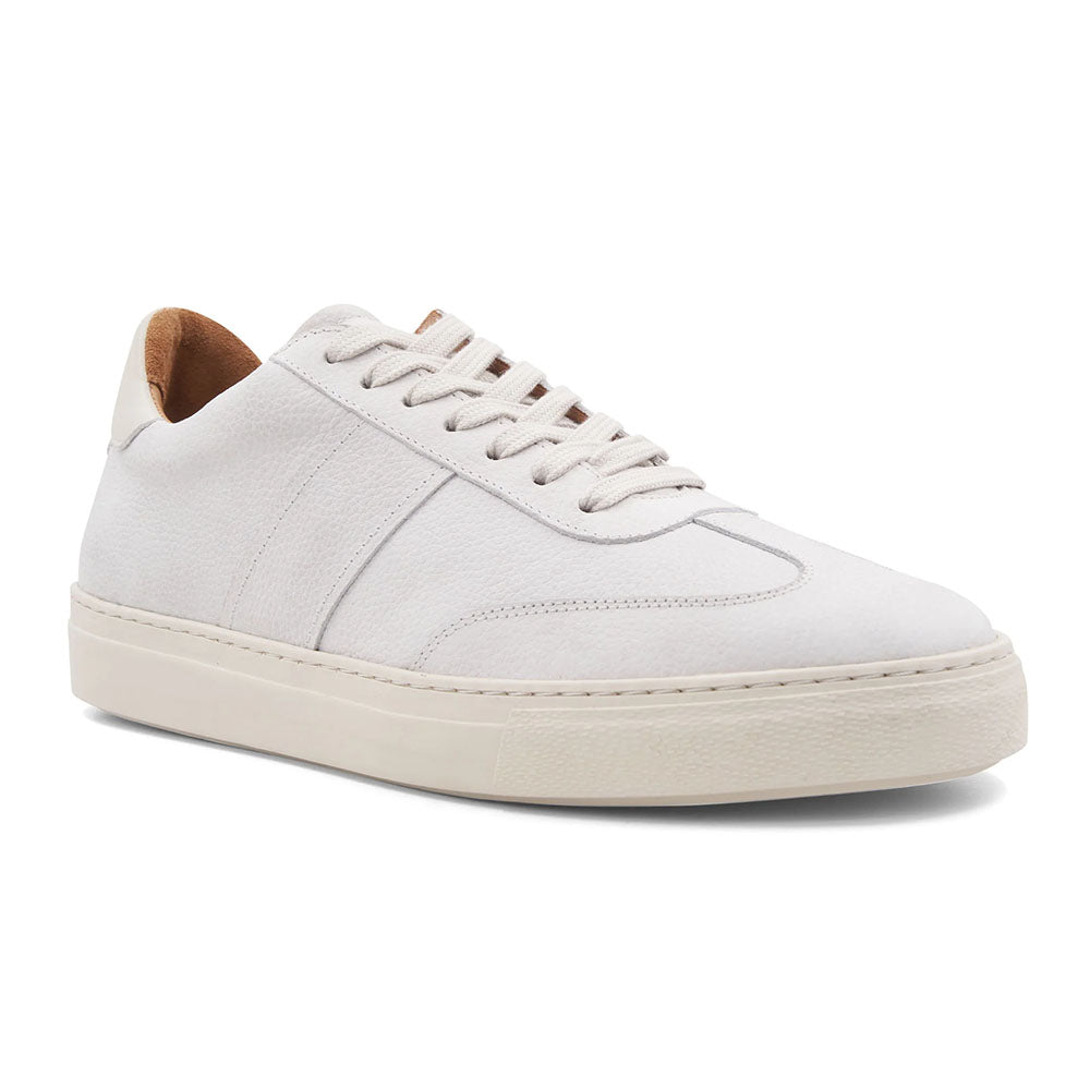 Aquatalia Metro Calfskin Sneaker White