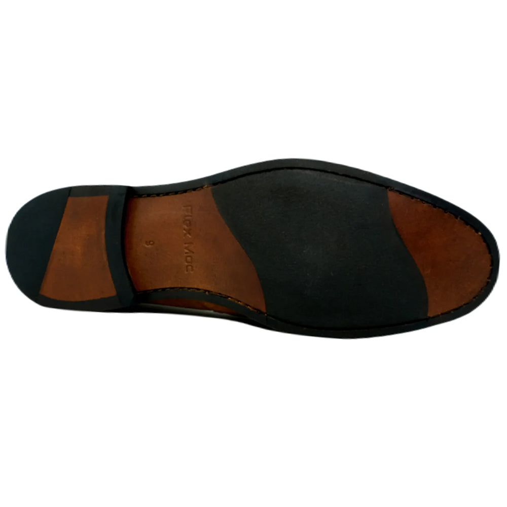 Alan Payne Miami Suede Bit Loafers Bourbon