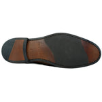 Alan Payne Miami Pebble Grain Bit Loafers Brown