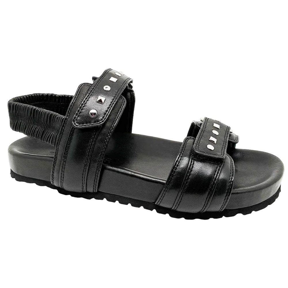 Robert Zur Women's Mila Studded True Glove Sandal Black