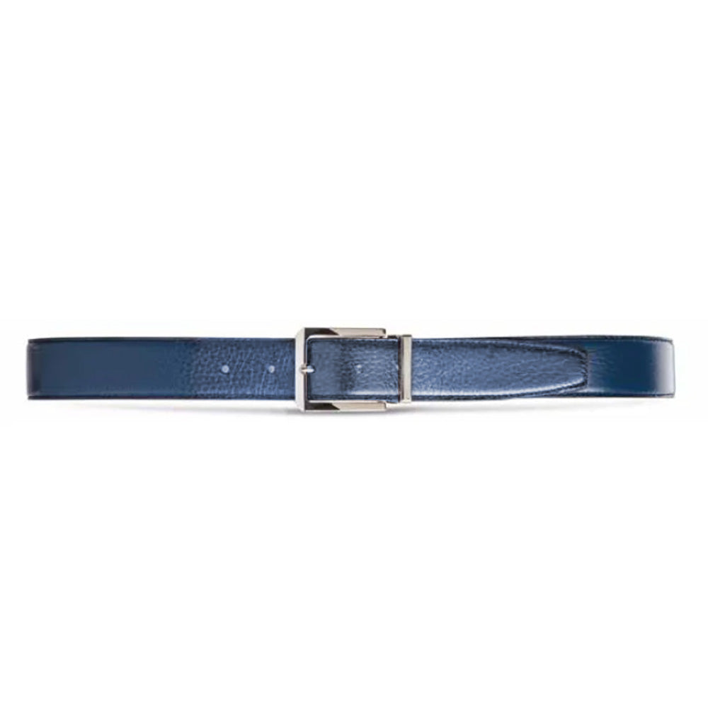 Moreschi Calfskin Belt Blue