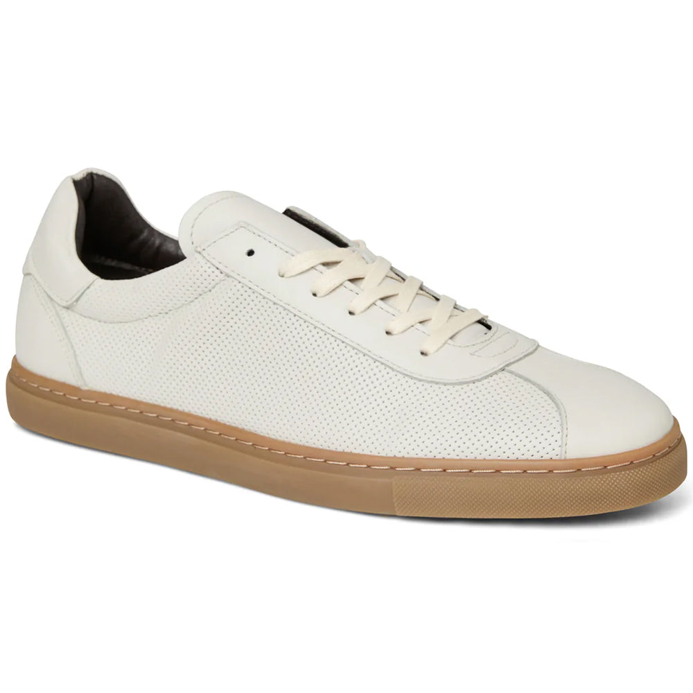 Bruno Magli Nate Leather Sneaker White