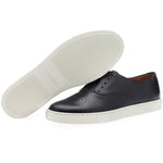 Superglamourous Newcastor Nappa Skate Sneakers Black