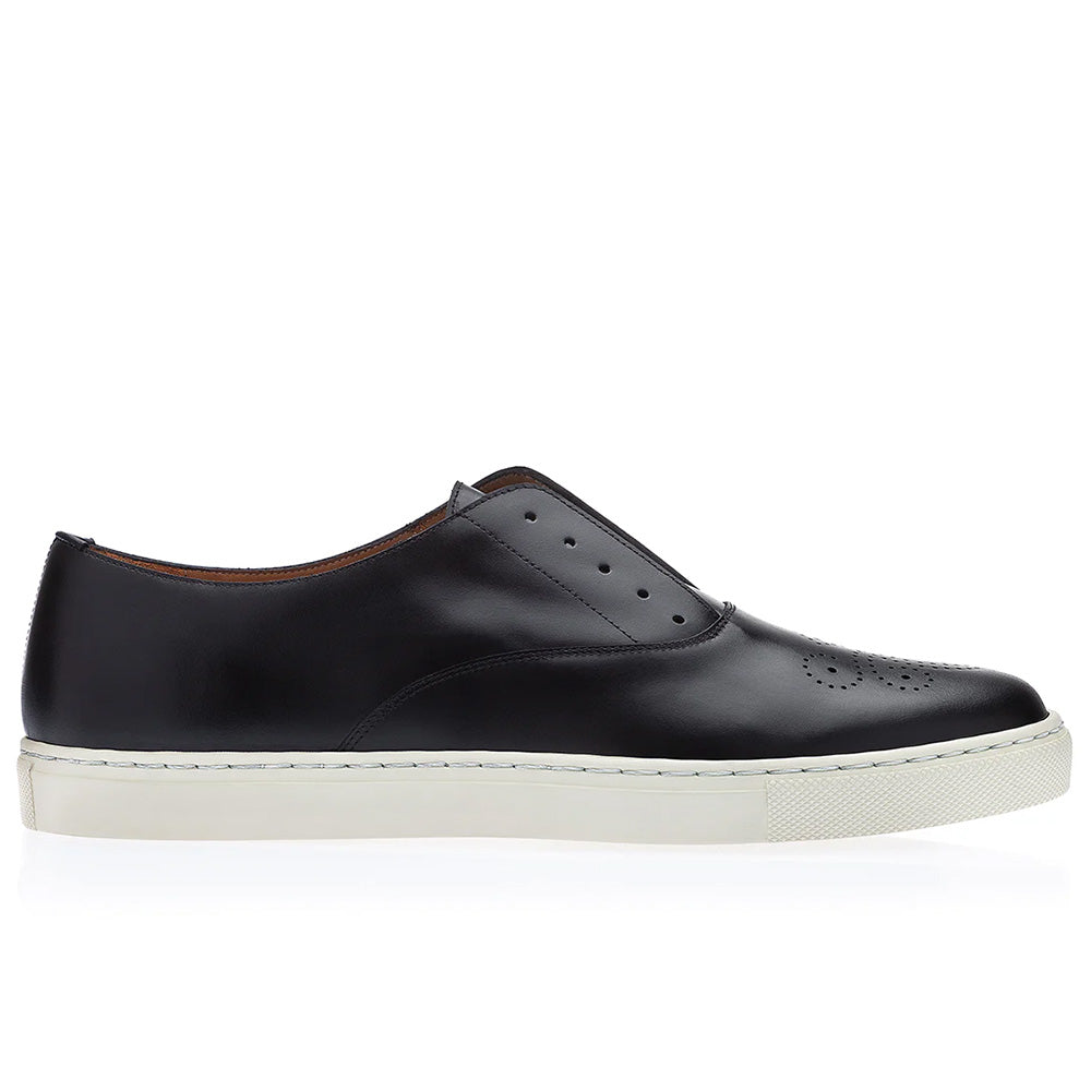 Superglamourous Newcastor Nappa Skate Sneakers Black
