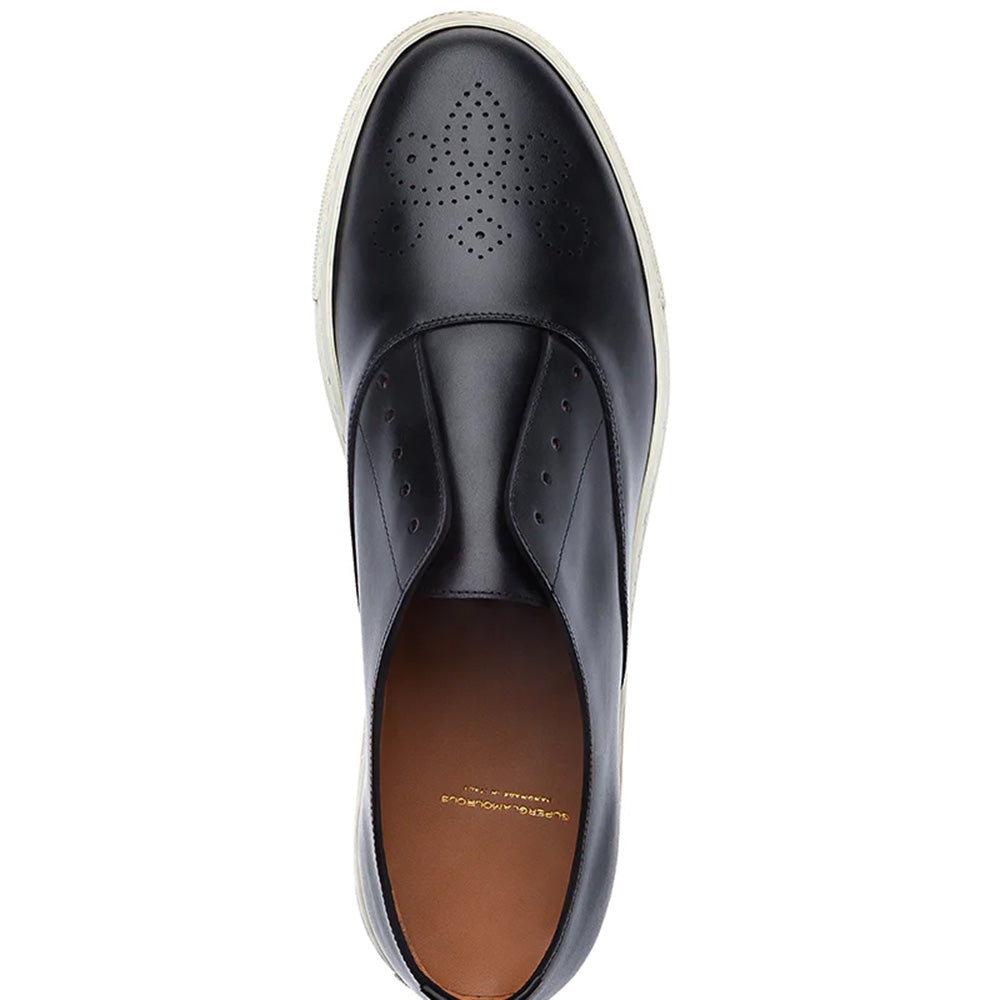 Superglamourous Newcastor Nappa Skate Sneakers Black