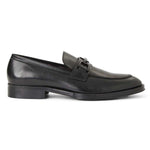 Bruno Magli Carrado Leather Slip On Bit Loafer Black