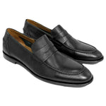 Alan Payne Naples Penny Loafers Black