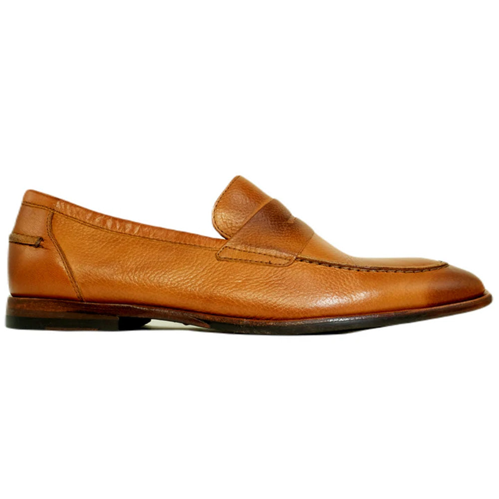 Alan Payne Naples Penny Loafers Mahogany
