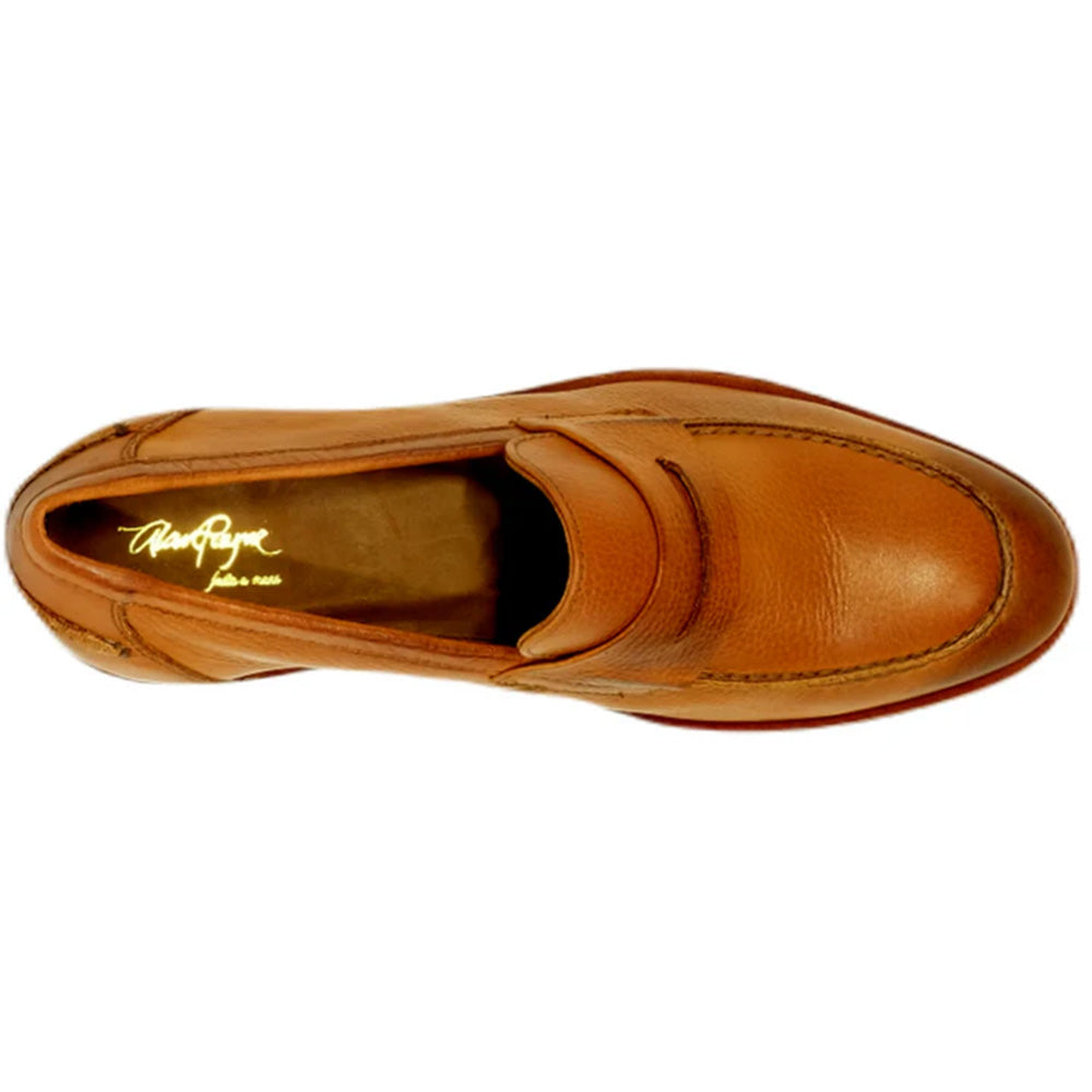 Alan Payne Naples Penny Loafers Mahogany