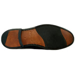 Alan Payne Naples Suede Penny Loafers Navy