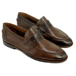 Alan Payne Naples Calfskin Penny Loafers Troy Brown