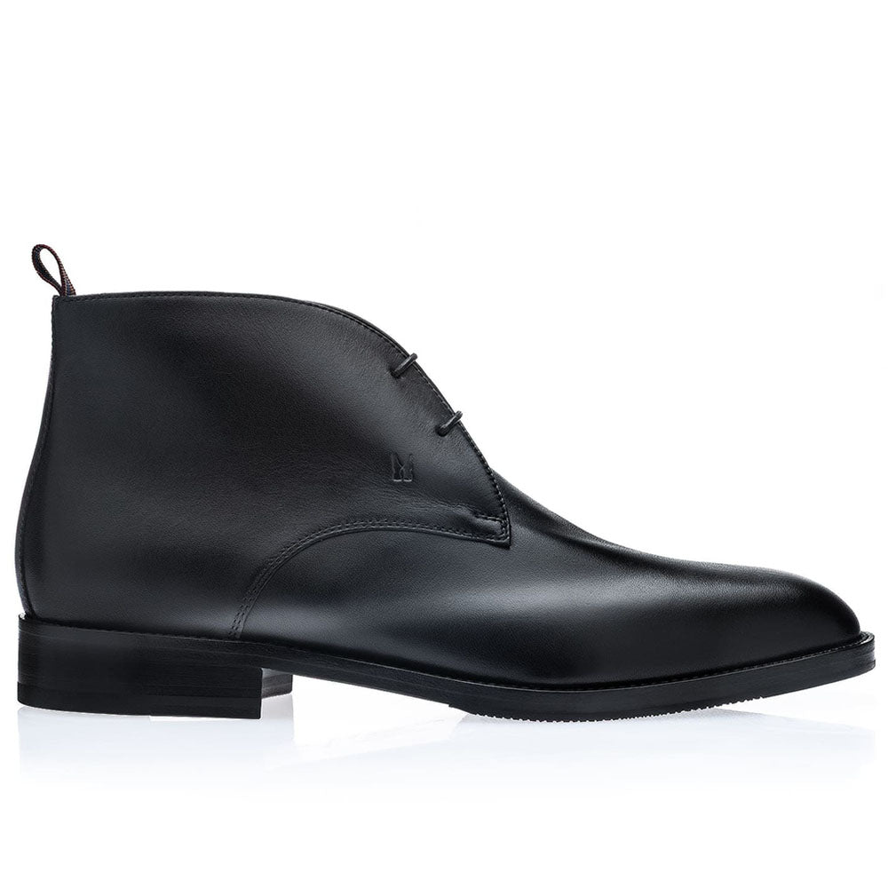 Moreschi NoLo Calfskin Chukka Boot Black