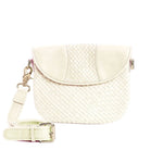 View product image 1: Robert Zur Women's Nola True Glove Woven Bag Bone