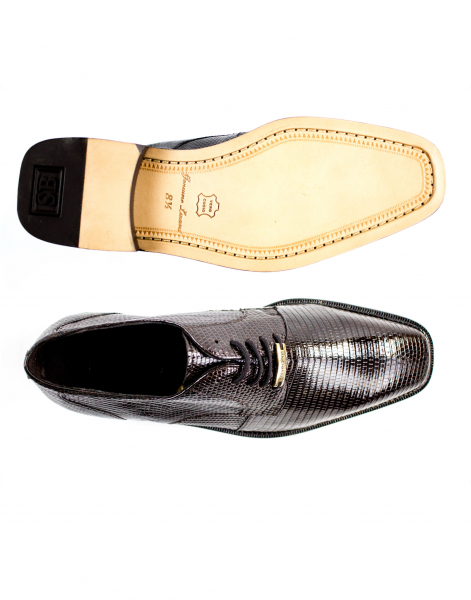 Belvedere Olivo Lizard Shoes Brown