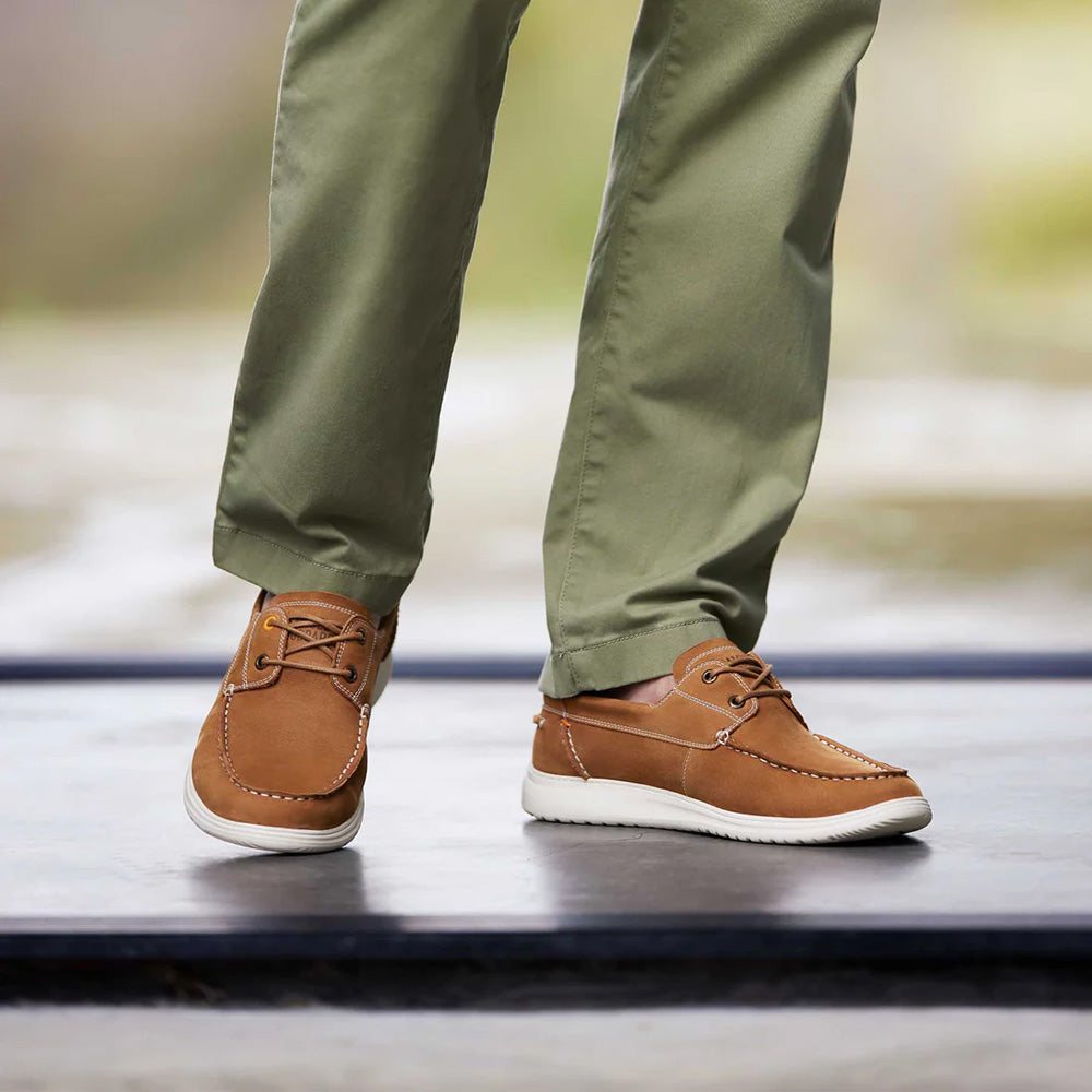 Samuel Hubbard Olema Featherlight Moccasin Nutmeg