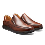 Samuel Hubbard Olema Featherlight Leather Loafer Antique Brown