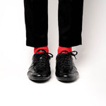 Los Altos Ostrich Leg Sneakers Black