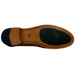 Alan Payne Paddock Sheepskin Penny Loafer Tan