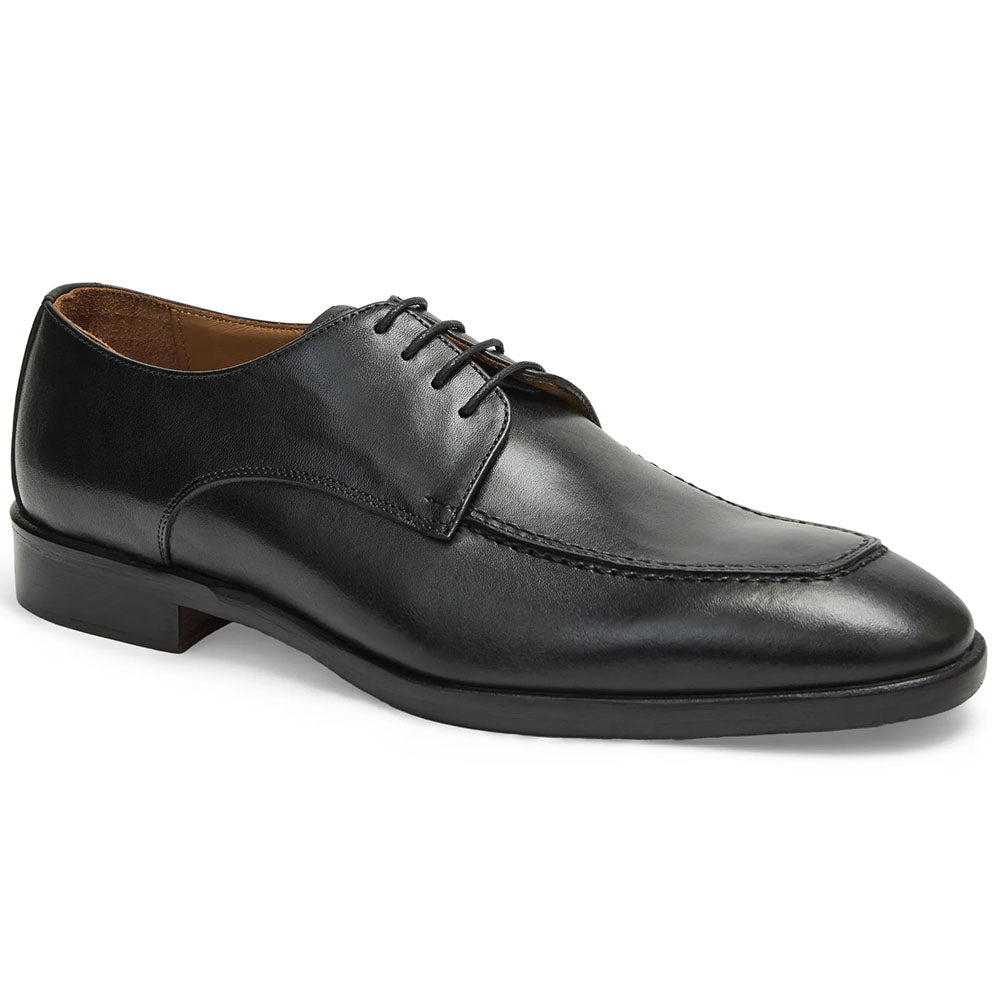 Bruno Magli Paolo Italian Calfskin Derby Black