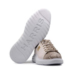 Harris Firenze 1913 Fine Detail Python Sneaker Beige