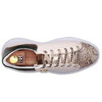 Harris Firenze 1913 Fine Detail Python Sneaker Beige