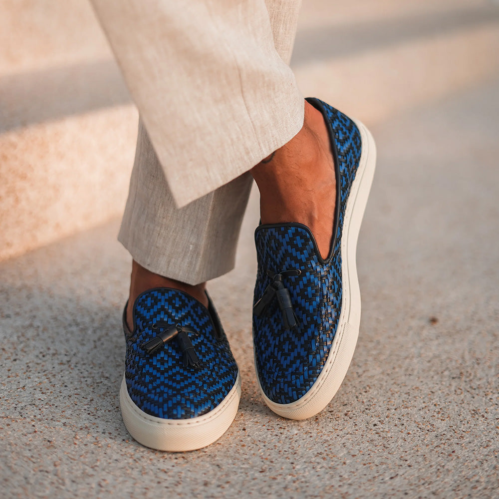 Superglamourous Phillipe Ducal Skate Sneaker Navy