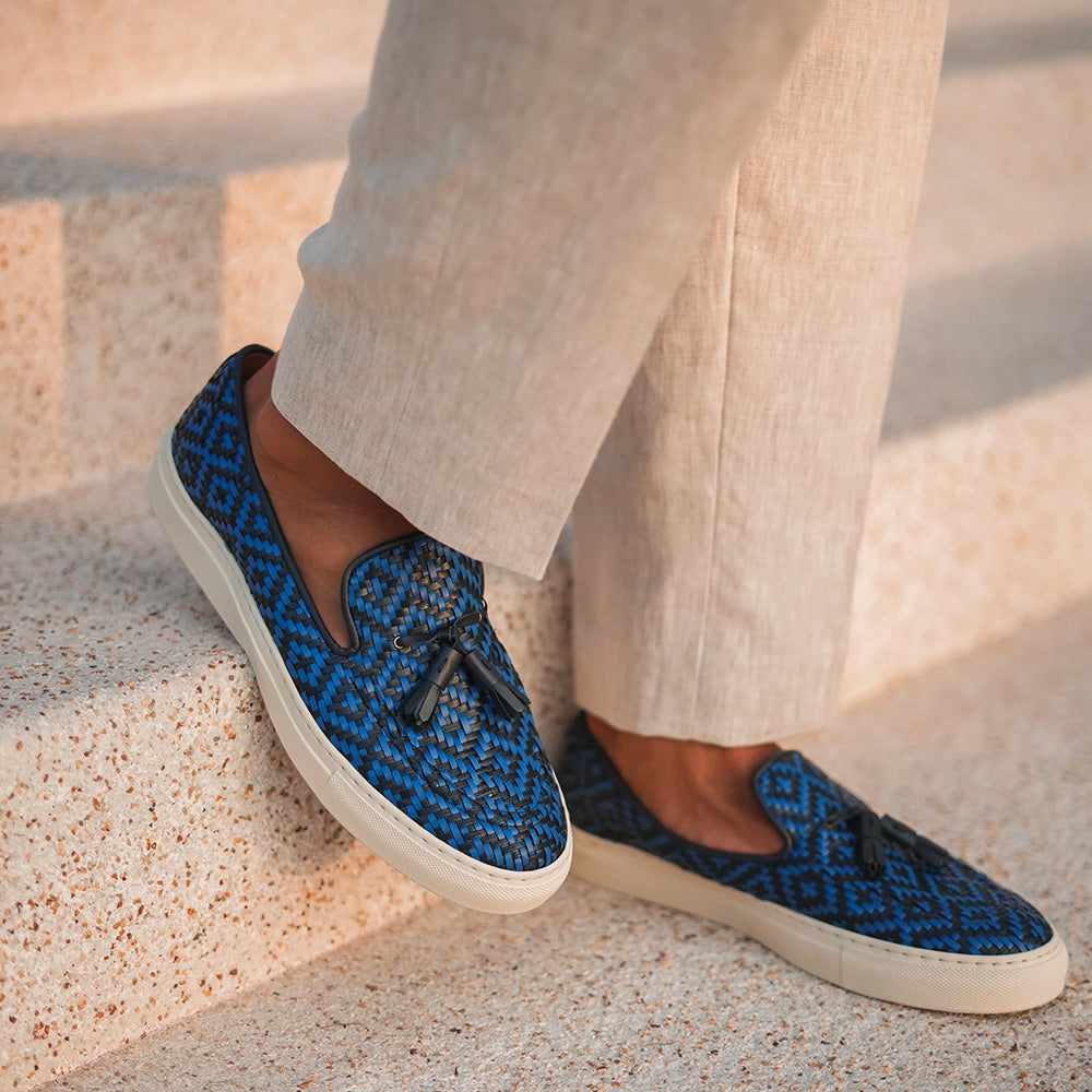 Superglamourous Phillipe Ducal Skate Sneaker Navy
