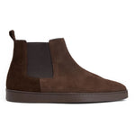 View product image 2: Bruno Magli Placido Suede Chelsea Boot Dark Brown