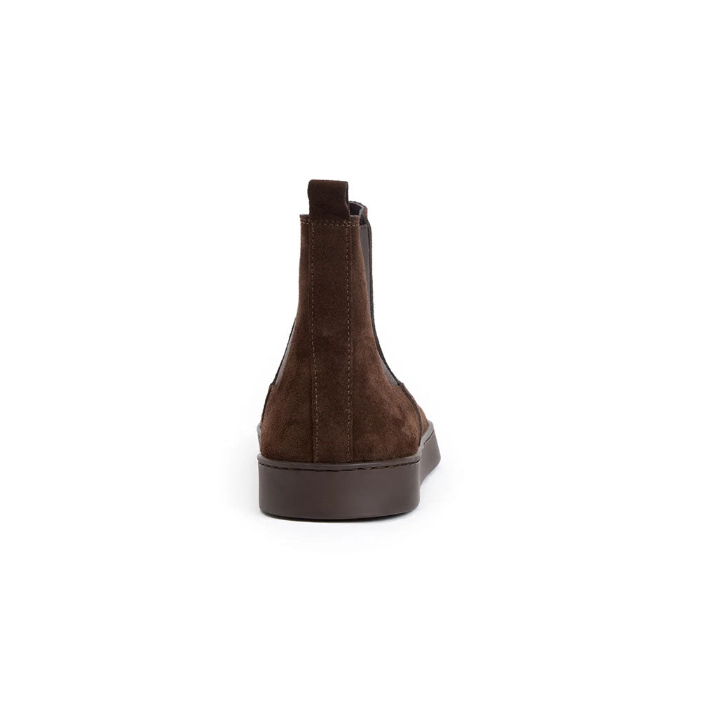 Bruno Magli Placido Suede Chelsea Boot Dark Brown
