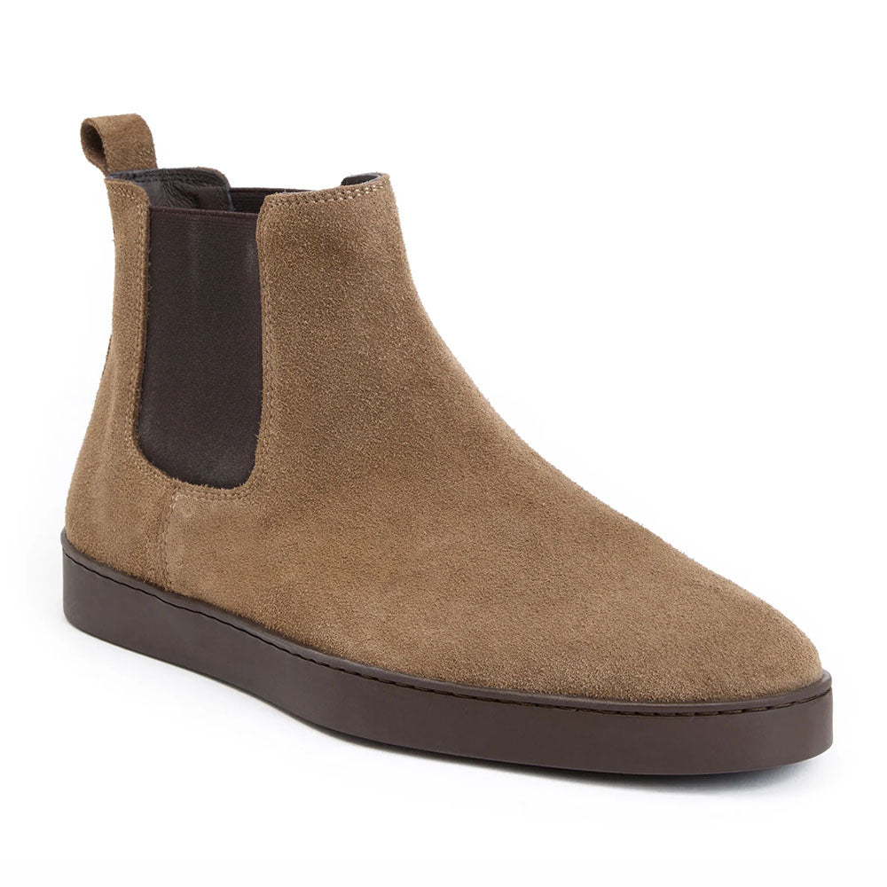 Bruno Magli Placido Suede Chelsea Boot Taupe