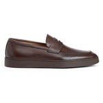 View product image 2: Bruno Magli Prato Leather Slip-On Loafer Dark Brown