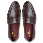 View product image 3: Bruno Magli Prato Leather Slip-On Loafer Dark Brown