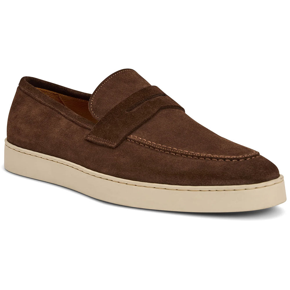 Bruno Magli Prato Suede Slip-On Loafer Brown