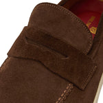 Bruno Magli Prato Suede Slip-On Loafer Brown