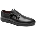 Bruno Magli Palestro Double Monk Strap Loafer Black 