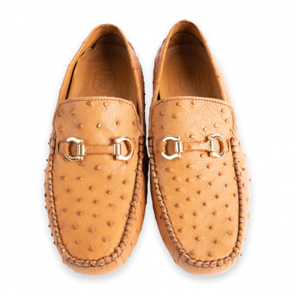 Corrente Ostrich Driver Light Tan