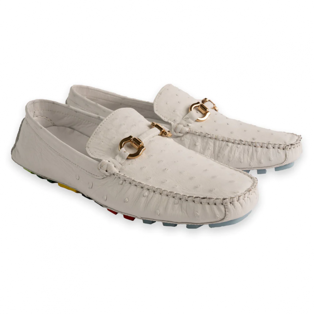 Corrente Palm Beach Ostrich Driver White